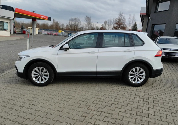 Volkswagen Tiguan cena 99990 przebieg: 48000, rok produkcji 2021 z Kobylin małe 352